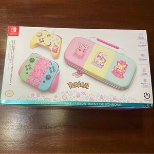 Nintendo Switch Pokémon Pink and Yellow Console Set